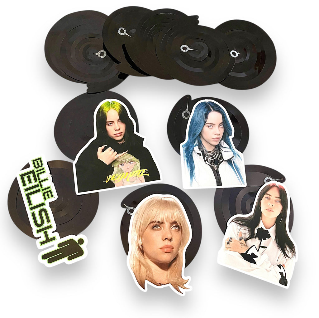 Billie E Inspired Party Package | Hanging Spirals, Cupcake Picks, Confetti, Straws