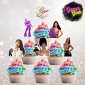 Selena Inspired Cupcake Picks/ Toppers | Set Of 12, 24